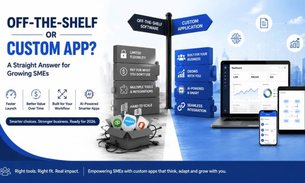 Off-the-Shelf or Custom App? A Straight Answer for Growing SMEs