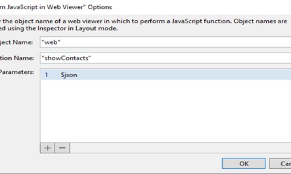 Integrating jQuery datatable in FileMaker application using Perform JavaScript in Web Viewer