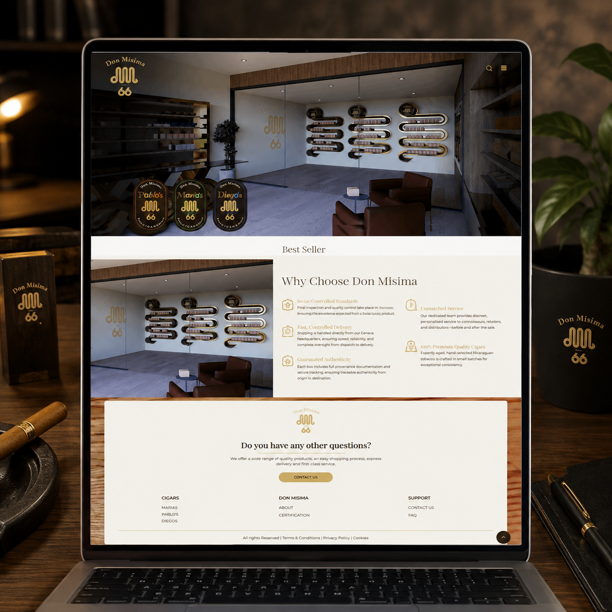 Retail System for Antique Watches, Jewellery and Cigars Trader, Zurich