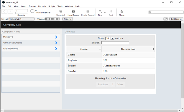 Call FileMaker Script from a JavaScript function