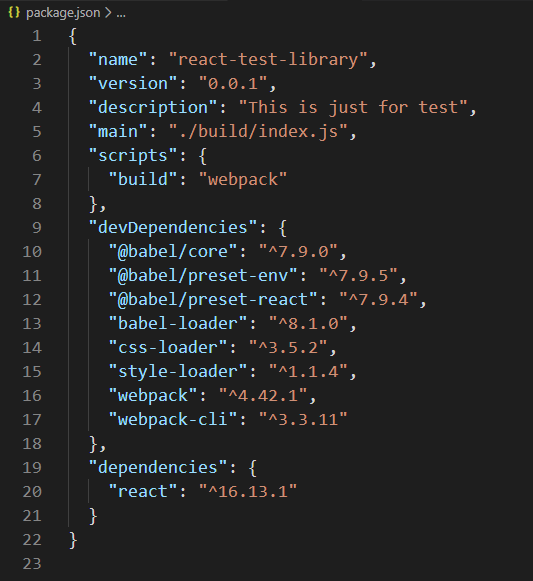 Package-JSON-1 Package-JSON-1